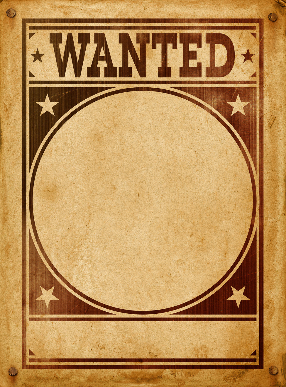 Wanted Poster Illustration